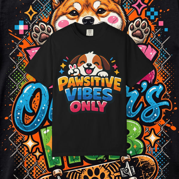 Pawsitive Vibes Only T-Shirt