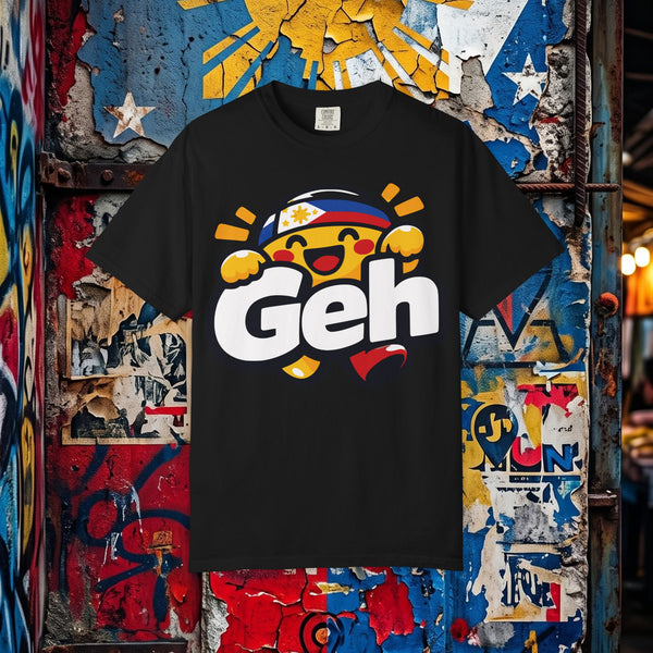Geh Smiley Logo T-Shirt — Cute Retro Pop Graphic Tee