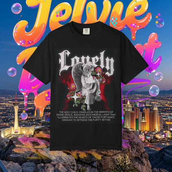 Lovely Angel Graphic T-Shirt — Vintage Gothic Streetwear