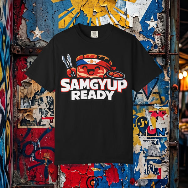 Samgyup Ready T-Shirt — Korean BBQ Grill Night Graphic Tee