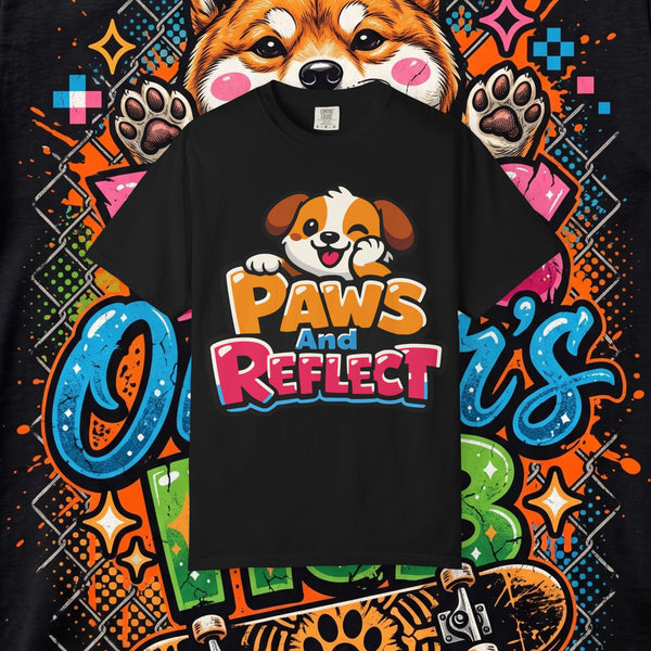 Paws and Reflect Cute Puppy T-Shirt