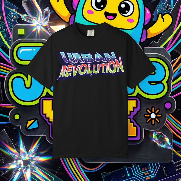 Urban Revolution T-Shirt — Retro Graffiti Streetwear Tee