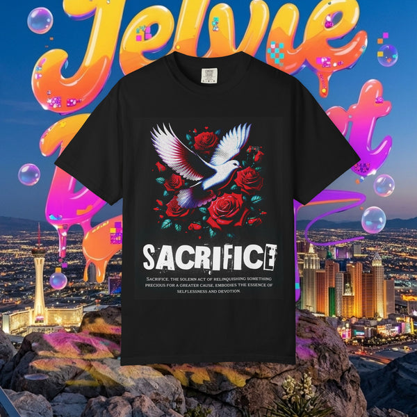 Sacrifice Dove & Roses Graphic T-Shirt
