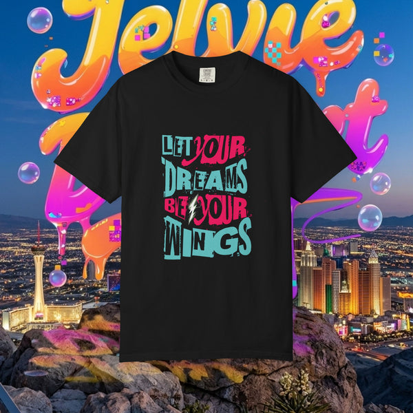 Inspirational 'Let Your Dreams Be Your Wings' T-Shirt