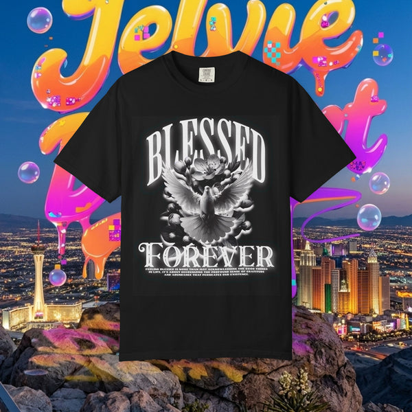 Blessed Forever T-Shirt — Vintage Dove Graphic Spiritual Tee