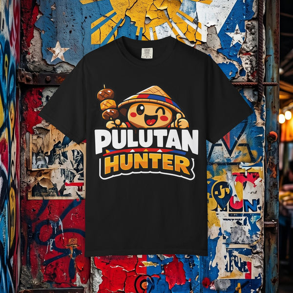 Pulutan Hunter T-Shirt — Cute Filipino Street Food Graphic Tee